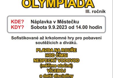 Městečková olympiáda 2023